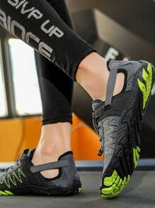 Unisex Youth Student Stream Wading Shoes, Quick-Drying Non-Slip Water Shoes For Outdoor Travel, Sports, Fitness, Yoga, Fashion Five-Finger Breathable Swim Shoes - Grey - View 9