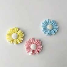 1pc Silicone Daisy Flower Design Candle Mold With Holes, Multi-Purpose