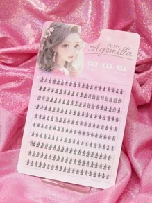 Set de 200 clusters de pestañas postizas de C-Curve AYRMILLA de 3-6mm, de 10 filas, de capacidad natural grande con punta de cruz, aptas para fiestas, interpretación de roles, bodas, festivales y reuniones diarias de trabajo. Pestañas postizas esponjosas, suaves, desordenadas y dramáticas de 5D de pelo de visón negro, cortas, gruesas y sueltas, kit de extensión de pestañas