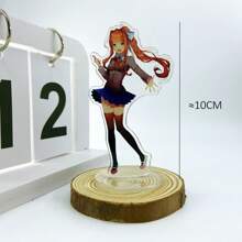 Doki Doki Literature Club! Acrylic Character Figures, Cute Anime Acrylic Desk Decor, Monika, Sayori, Natsuki, Yuri Figures, Anime Home Desktop Accessories Birthday Gifts Graduation - Multicolor - View 14