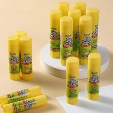 Set de 5 piezas de barras de pegamento de alta viscosidad de 9g, pegamento DIY para manualidades para estudiantes, útiles de oficina, clase de manualidades, estudio, actividades extracurriculares, papelería escolar, artesanías, tamaño mini (color/estilo aleatorio) de regreso a la escuela