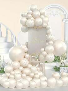 265 قطعة/مجموعة بالونات لاتكس بلون أبيض عاجي مزيفة، بأحجام متنوعة، مزينة بخرز مزيف، تأتي مع غراء، مناسبة لحفلات عيد الميلاد، الزفاف، حفل التخرج، ديكور عيد الأم، حفل استقبال العروس، الذكرى السنوية، حفل استقبال المولود الجديد، التجمعات، ديكور المنزل، ديكور الغرفة، خلفية للصور، هدايا عيد الميلاد، ديكور الحفلات، حفل عصابة العروس، ديكور التخرج، الشاطئ الصيفي، العودة إلى المدرسة، لوازم المدرسة وغيرها - متعدد الألوان - مشاهدة 2