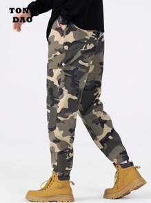 Men's Summer New Breathable Outdoor Sports Long Pants - Khaki - View 2