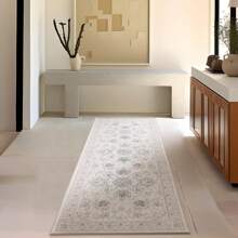 Phantoscope Hallway Runner Rug - Long Rug Runner Boho Washable Non-Slip Carpet For Kitchen Entryway Laundry Bedroom, Ultra-Thin Runners Vintage Distressed Accent Rug - Beige/Neutral - View 4