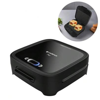 Sanduicheira Antiaderente Grill Chapa Elétrica Omeleteira Panquequeira Tapioqueira