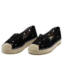 Women Flat Sandals - Black - View 2