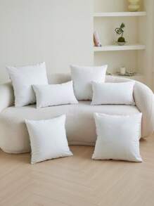 1pc Easter Rabbit Embroidery Plush Cushion Cover,Suitable For Commuting All Seasons,Home Decor For Living Room,Bedroom,Party - Multicolor - View 4