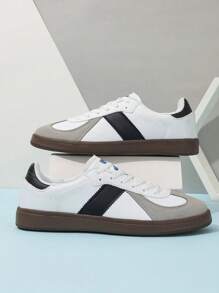 Unisex Casual Shoes, Size 36-45, Women's Casual Shoes & Men's Athletic Shoes, Lace-Up Soft Sole Flat Comfortable Men's Shoes, Lightweight Low-Top Daily Wear Shoes