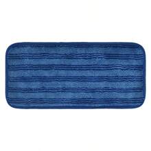 Yhaijj1/2/3pcs High Quality New Cationic Materials Microfiber Mop Pads Adapt To Sweeper 12-Inch Microfiber Mop Pad Reusable And Washable High Dirt And Water Absorption Easy To Clean Cleaning Accessories 11x5inch Purple Green Dark Blue Cleaning Accessories Cleaning Supplies For Apartment Home