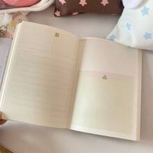 Aesthetic Lucky Clover A6 Handbook Student Plan Notebook Small Notebook Portable Diary