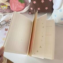 Aesthetic Lucky Clover A6 Handbook Student Plan Notebook Small Notebook Portable Diary