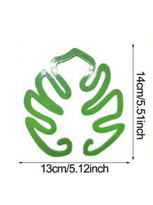 Monstera Shape Plant Stand, Plant Gardening Tools, Plant Stem Support Holder, Keep Plants Growing Vertically, Suitable For Indoor Potted Plants And Outdoor Gardens, Multifunctional Green Plant Support
