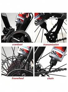 100ml Bicycle Lubricating Oil, Waterproof Rust Preventing Multi-Purpose Grease Suitable For Mountain/Road Bike Chain, Front & Rear Suspension, Anti-Rust, Anti-Dust, Bicycle Maintenance Tool - Multicolor - View 5