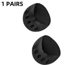 10pcs/5pcs/3pcs/1pc Women High Heel Toe Pads, Comfortable Foot Care Half Insoles, Anti-Slip Toe Cap, Arch Support Pads, Decompression Anti-Slip Toe Socks, Spring/Summer Open Toe Socks