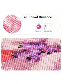 HuaCan 照片定制 5D 钻石画个性化钻石马赛克全方形圆形水钻装饰时尚节日礼物适合送给男朋友女朋友周年纪念日适合婚礼适合家居墙壁装饰 - 彩色 - 查看 41