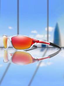 Fashion Sport Glasses For Women And Men Cycling Glasses Running Glasses, Classic Square Frame Shades For Cycling, Running, Hiking, Shopping, Selfie, Party, Travel, Beach, Vacation. Easy Comfort Casual Outfits Outdoor Cycling Glasses For Summer Beach Vacation, Outdoor, Travel Autumn Accessories Goggles