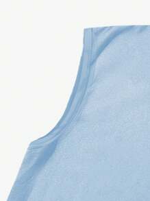 Lonblece Summer Sleeveless Tank Top For Men, Fashionable Brand Element Sports Tank Top