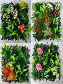 Simulation Milan Lawn Plant Wall Background Wall Decoration Fake Lawn Grass (Some Accessories Have Random Colors)