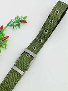 Casual Men's Belts For Daily Use, Perfect As A Gift For A Friend. - 軍綠色 - 查看 3