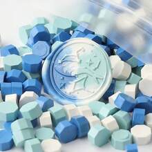 200pcs/Bag Octagon Mixed Color Sealing Wax Beads For Wax Seal Stamp, Lacquer Printing Wax Particles, Great For Wedding Invitations, Envelopes, Wine Gift Packaging, Christmas Gifts,Back To School,School Supplies - 200 Star Anise - View 14