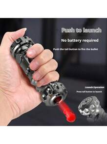 New - High-End EDC Shockwave Grenade Toy Pistol - Shockwave Grenade Model Gun - Rotating Anti-Stress Special Agent Toy - Ultra Long Range - Shell Ejecting Toy Gun - Birthday Gift - Easter Gift - Holiday Gift - Perfect Gift - Gift