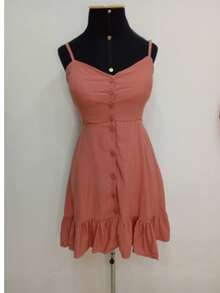 Short Ayla Dress - Rosa vieja - Ver 2