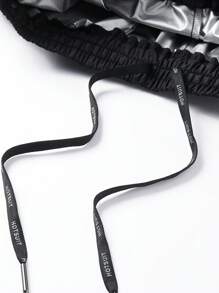 HOTSUIT 女士桑拿服，长款拉链设计，适合健身和训练，情人节礼物 - 黑色 - 查看 8