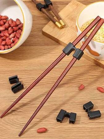 10pcs/2 Packs Reusable Chopstick Holders, Training Chopstick Assistance Device For Beginners And Learners To Quickly Master Chopstick Use (Recommended For Teens And Adults),School Supplies