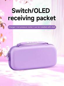 Set de 3 piezas, Estuche portátil para 2 y Switch OLED, incluye 2 tapas de joystick/botones con motivo de calavera para Joycon, con soporte, que cabe cargador, cable, 10 tarjetas de juego, accesorios de juego resistentes a golpes y presión - Multicolor - Ver 8