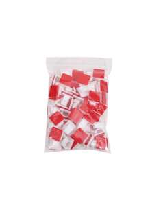 50Pcs Cable Clips Organizer Drop Wire Holder Organizer Clamp USB Data Line Home Wire Clips Accessories Cord Management Self-Adhesive Cable Manager Fixed Clamp Wire Winder - Multicolor - View 13