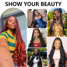 French Curly Braiding Hair 24 Inch 1/3/8Packs Curly Braiding Hair Pre Stretched French Curls Braiding Hair French Curl Crochet Braids Loose Wavy Curl Braiding Hair Extensions