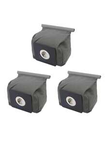 3pcs/1Pc Vacuum Cleaner Dust Bag, Vacuum Cleaner Replacement Garbage Bag, Gray Vacuum Cleaner Dust Bag Replacement