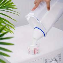 1 pieza Contenedor de almacenamiento de arroz hermético con taza medidora, caja de almacenamiento de granos de gran capacidad, recipiente sellado a prueba de humedad y plagas para arroz, cereales, harina, alimentos para mascotas, electrodoméstico de cocina del hogar - Multicolor - Ver 11