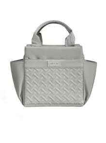 Fashionable Large Capacity Insulated Lunch Bag, Office Worker Portable Lunch Box Bag, Students Picnic Food Container Tote
