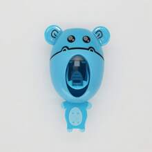 Dispensador de pasta de dientes, soporte para cepillos de dientes que ahorra espacio montado en la pared, exprimidor automático de pasta de dientes para decoración del baño en el hogar, decoración de otoño, de vuelta a la escuela
