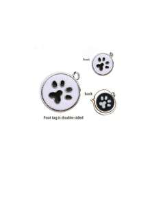 1 pieza Llavero de aleación con dije de perro mascota Rowena para hombres, anillo de llave de coche, mejor regalo para amigo, colgante para mochila