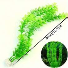 Artificial Aquarium Plants, ABS Plastic Fish Tank Aquatic Decorations, Realistic Aquatic Plant Decorations For Home Aquariums