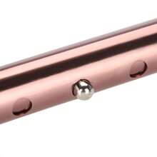 Anti Slip Alloy Cane Elder Disability Safety Walking Stick 10 Level Height Adjustable Copper - Multicolor - View 3