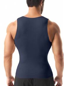 Men's Chest Compression Shirt Shapewear Slimming Body Shaper Gynecomastia Compression Belly Tummy Control Seamless Undershirts Shaping Abdomen Vest Underwear Tank Top