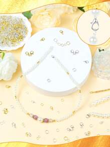 900 st. Hummerklolås och hoppringar set - guldsmycken för halsband, armband, nyckelringar och smycketillbehör - Multifärgad - Visa 4