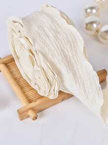 2,5 cm plisowana wstążka wysokiej jakości elastyczna kołnierzowa plisowana wstążka do pakowania ciasta pudełko na urodziny wstążka prezent opakowanie na prezent wstążka warkocz do włosów opakowanie na ciasto kokarda DIY świeży bukiet kwiatów prezent wstążka kwiatowa