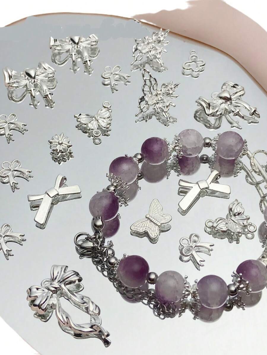 10/20 Stücke coole neue chinesische Legierungs-Anhänger, DIY-Perlen-Material für Armbänder, Halsketten, Schmuckzubehör, lose Perlen als Geschenk für Freunde