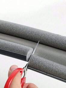 1/2 piezas Burlete de puerta ahorrador de energía - a prueba de viento, aislamiento acústico, a prueba de agua e insectos, tira adhesiva para evitar corrientes de aire, accesorios de cocina, decoración de baño, decoración de cocina, de vuelta a la escuela, tope de puerta - Multicolor - Ver 7