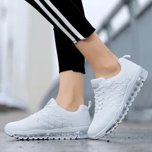 frysen Frysen Chaussures de sport pour hommes et femmes, chaussures de course, chaussures de course de rue, baskets avec coussin d'air, baskets respirantes et légères 877 34-46 EU