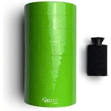 Pricing Labels For Monarch 1136 Labeler, 8 Rolls, 14,000 Two Line Labels, Ink Roller Included (Green)