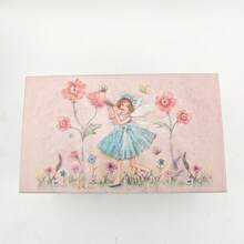 Jewelry Storage Box With Music, Decor With Fairies, Flowers & Ballet Elements, Home Decor, Birthday & Anniversary Gift
