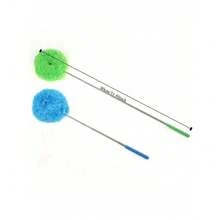 12ft Extendable Microfiber Feather Duster, Blue Color, Long Handle, Dustproof, Reusable, Machine Washable, Easy Cleaning - Multicolor - View 8