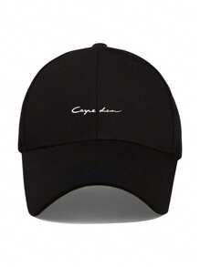 1顶时尚字母刺绣棒球帽，男女通用多功能户外休闲遮阳帽 - 棒球帽 - 查看 12