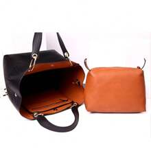 Tote Bags For Women Shoulder Bags Women Pu Leather Bag Waterproof For Shopping Work Travel Gift - Baby Blue - View 3