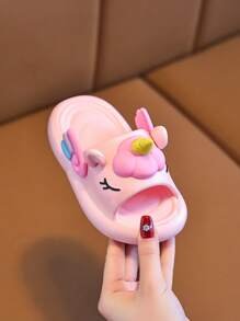 儿童拖鞋2025夏季女童可爱卡通居家室内防滑软底母女款凉鞋